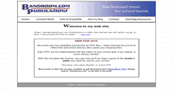 Desktop Screenshot of bandroom.com